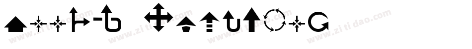 Arrow Regular字体转换